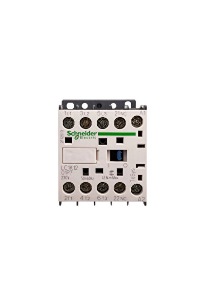 Schneider Electric Power Contactor 12A 3P 230V AC 0Z 1R LC1K1201P7
