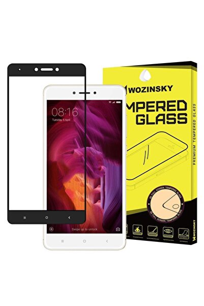 WOZINSKY Full Glue 9H Tempered Glass Case Friendly Xiaomi Redmi Note 4 (Media...