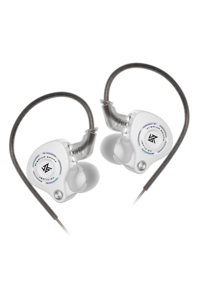 Choice White 3.5MM No Mic KZ Eldar 1DD In-Ear Monitor, Custom Dynamic Driver,...