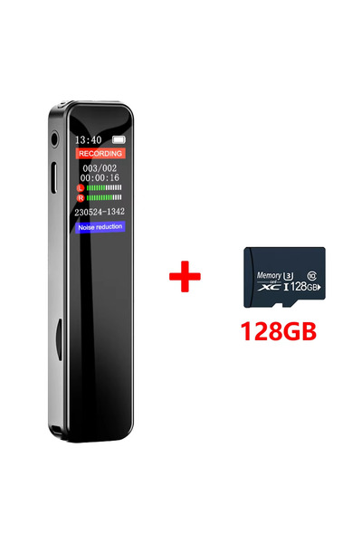 Choice With 128GB Card Digital Voice Activated Recorder for Lectures And Meet...