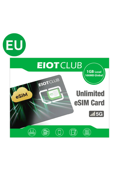 choice2 eSIM Card Only (EU) EIOTCLUB eSIM Card, Unlimited eSIM Download, eSIM...