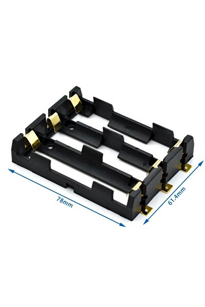 Choice حامل بطارية 18650 SMT طراز-03، علبة تخزين بطارية 18650 SMD، حاوية بنك ...