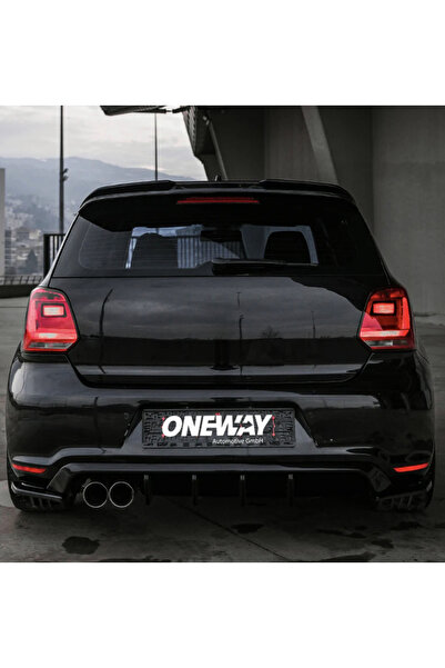 TMZ Garage Volkswagen Polo GTI 2009-2014 Arka Flap Seti | Sportif Tampon Eki & Agresif Görünüm (WRC TAMPONA UYUMLUDUR)