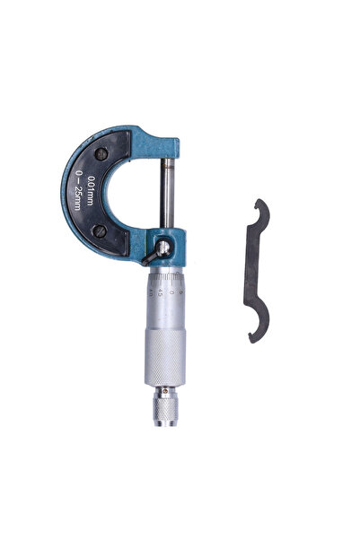 Choice 0-25mm Outside Micrometer 0.01mm Precision Gauge Thickness Measuring T...
