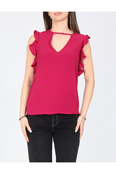 Evendi Blouse, Magenta