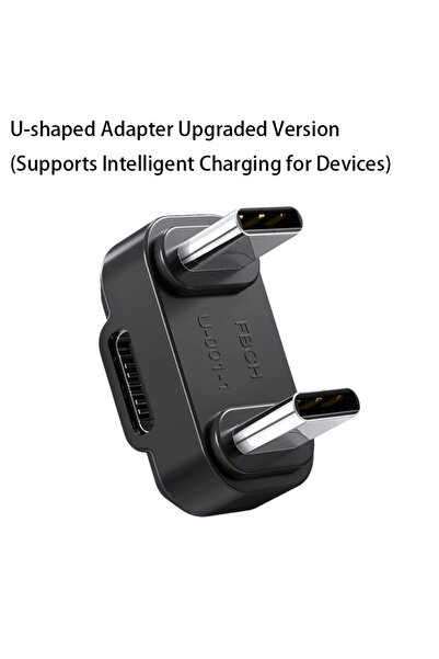 Choice1 C-C Charging version U Shape OTG Adapter Type-C to Type-C 32W Fast Ch...