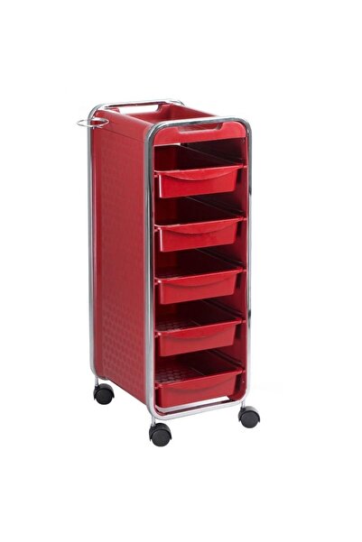 Selgot Cărucior profesional pentru salon, cosmetice, cu 5 sertare retractabil...
