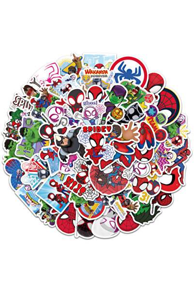 Choice 50pcs 50PCS SpiderMan and His Amazing Friends Graffiti Stickers Cool C...