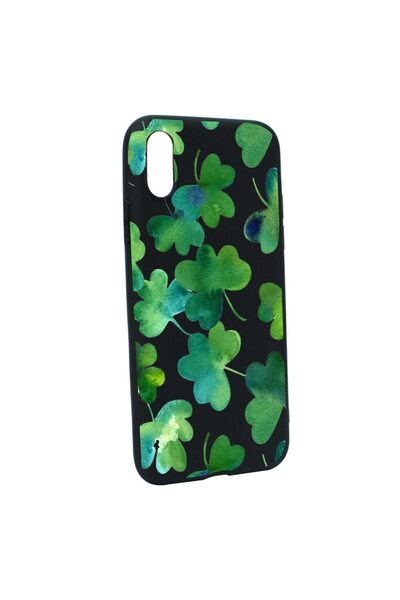 bestcase Husa Green leaf, pentru Xiaomi Redmi 9A, rezistenta la uzura, anti-a...