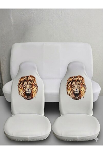 detaydireksiyon مجموعة أغطية مقاعد السيارة المطبوعة بشعار Aslan من OTO SEAT، ...
