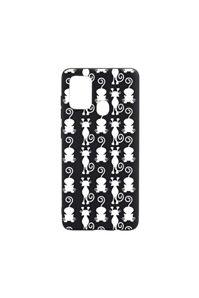 bestcase Husa Silicon Compatibila Cu Xiaomi Redmi 9C, Black Cat, rezistenta l...