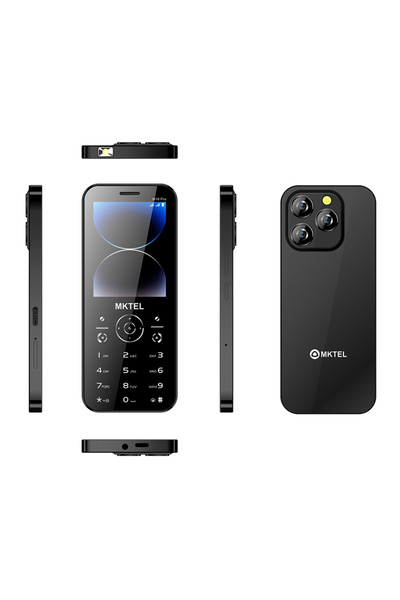 Choice black MKTEL M16 Pro 2G Feature Phone Dual SIM Long Battery 2.8" Large ...