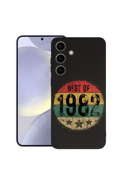 bestcase Husa Premium Silicon pentru Samsung Galaxy S25, Best Of 1982, 193830...