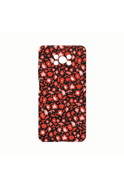 bestcase Husa Silicon, Compatibila Cu Xiaomi Poco X3 / Poco X3 (NFC), Red Flo...