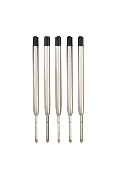 Choice1 5 PCS Black 5/10/20pcs L:3.9 In Ballpoint Pen Refills for Parker Pens...
