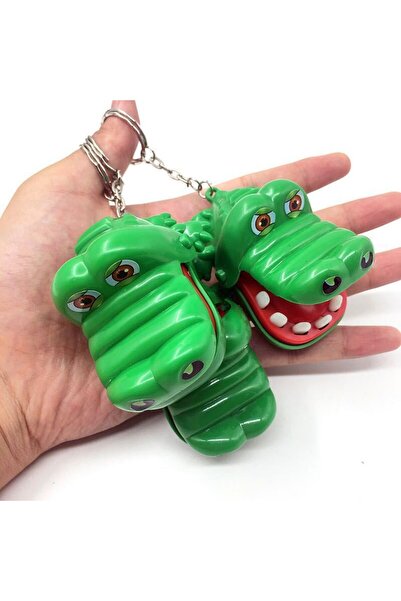 Choice OneSize 3PCS Novelty Keychain Funny Crocodile Teeth Toys Game for Kids...