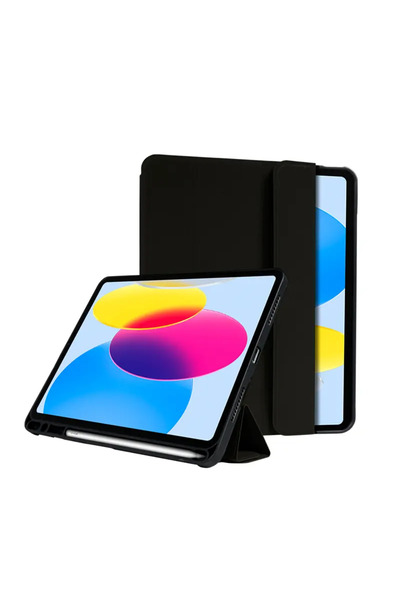 Crong FlexFolio pentru iPad 10.9 " (2022) cu Apple Pencil Negru
