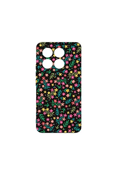 bestcase Husa BestCase¬Æ Premium Silicon, Compatibila Cu Xiaomi 14 Pro, Flowe...
