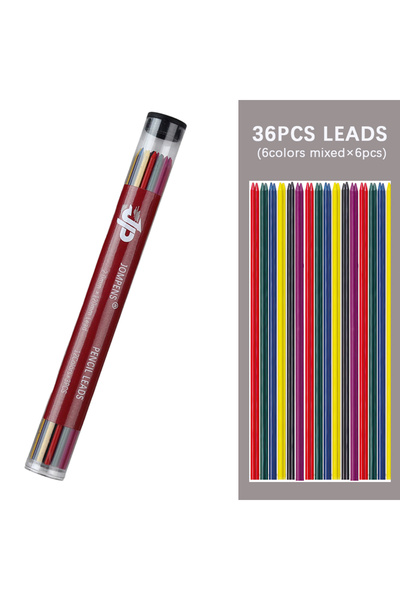 Choice 1box color 36Pcs/Box New Creative Length 12cm Mechanical Pencil Lead 2...
