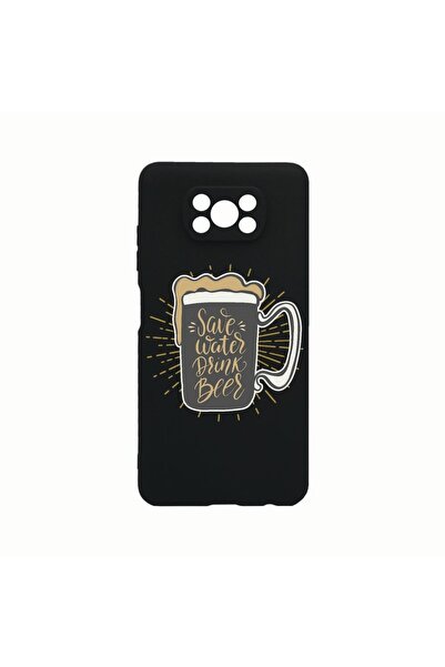 bestcase Husa Silicon, Compatibila cu Xiaomi Poco X3 Pro, Save Water, Reziste...