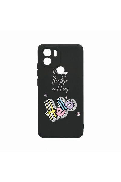 bestcase Θήκη, Συμβατή με Xiaomi Redmi A1 Plus, Σχέδιο  "Say Hello ", Ανθεκτι...