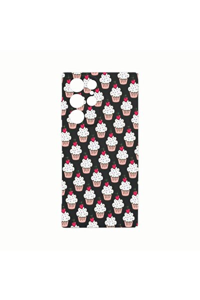 bestcase Husa Silicon, Compatibila Cu Samsung Galaxy S22 Ultra, Muffins, Rezi...