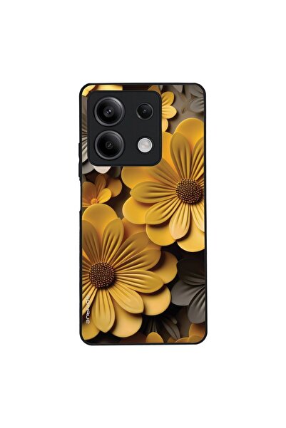 Sonique Θήκη 3D Flower Series για Xiaomi Redmi Note 13 5G Κίτρινο