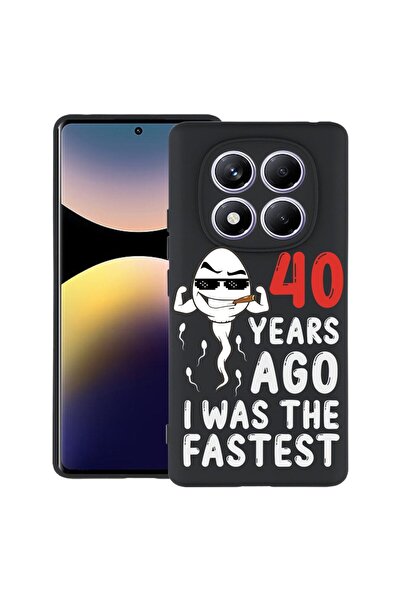 bestcase ¬Æ Husa Slim Silicon pentru Xiaomi Redmi Note 14 Pro Plus, 40 Years ...
