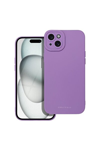 roar Θήκη Σιλικόνης Luna Apple iPhone 15 Plus Βιολετί