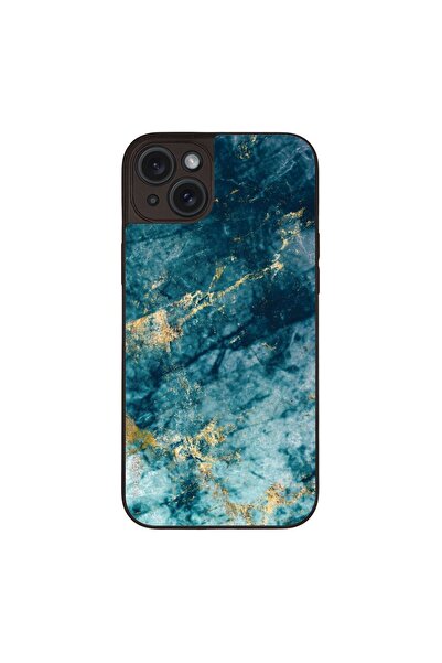 Sonique Θήκη Marble Series για Apple iPhone 15 Plus Μπλε