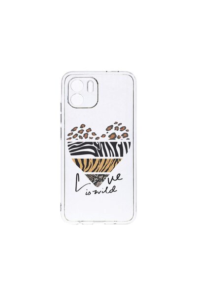 bestcase Διαφανής Θήκη Σιλικόνης 2MM, Συμβατή με Xiaomi Redmi A2, Love Is Wil...