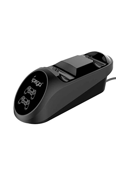 ipega Βάση Φόρτισης για 2 χειριστήρια PS4 9180 Μαύρο