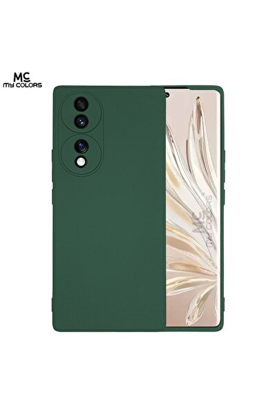 Sonique Θήκη Σιλικόνης My Colors Honor 70 5G Πράσινο Σκούρο