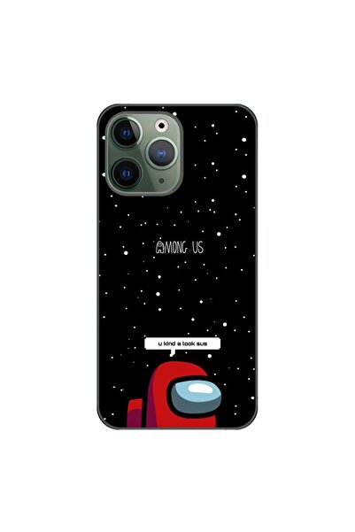 OEM Husa compatibila cu Apple iPhone 11 Pro Silicon Gel Tpu Model Among Us