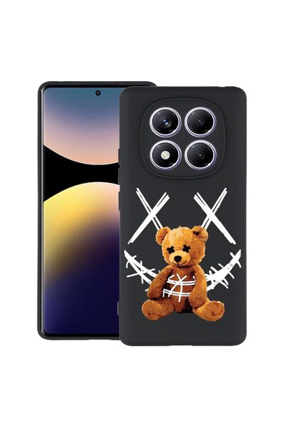 bestcase Θήκη για OPPO F29 με σχέδιο αρκουδάκι με χαμόγελο, TPU Ματ Εξαιρετικ...