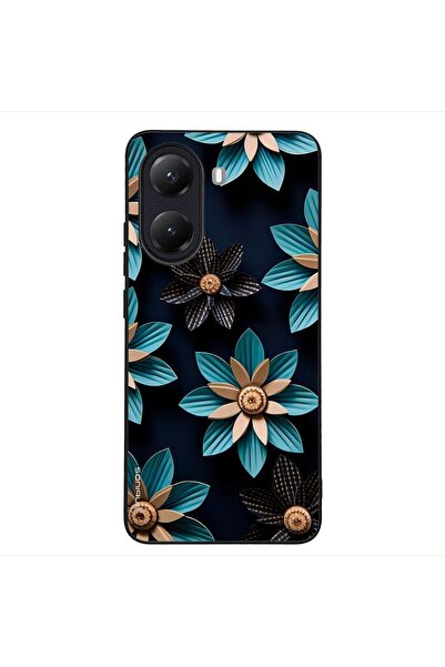 Sonique Θήκη 3D Flower Series για Xiaomi Poco X7 Pro 5G Γαλάζιο