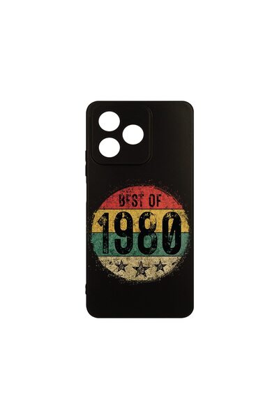 bestcase ¬Æ Husa Slim Silicon pentru Xiaomi Redmi 13, Best Of 1980, 1923377 B...