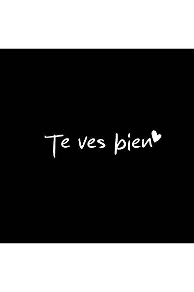 Choice WHITE "Te Ves Bien" You Look Good car rearview mirror Dressing mirror ...