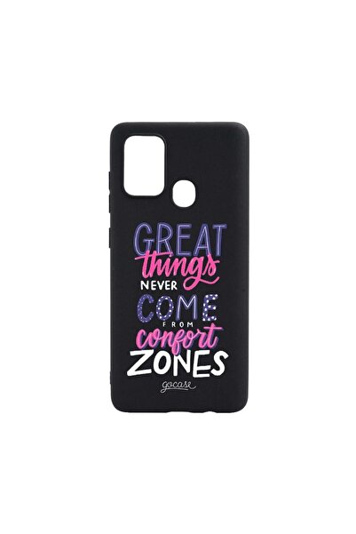 bestcase Husa cu mesaj Great Things, pentru Huawei P Smart (2020), rezistenta...
