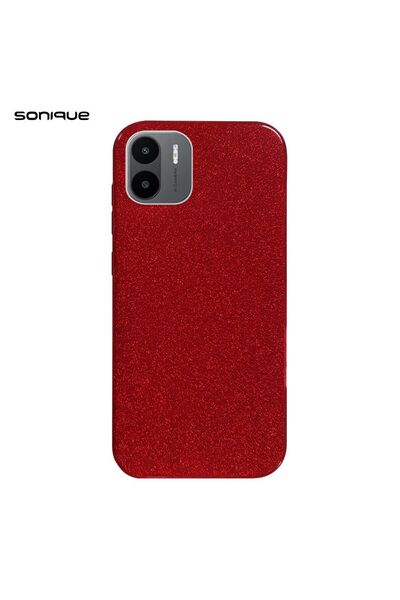 Sonique Θήκη Σιλικόνης Shiny Xiaomi Redmi A1 / Redmi A2 Κόκκινο