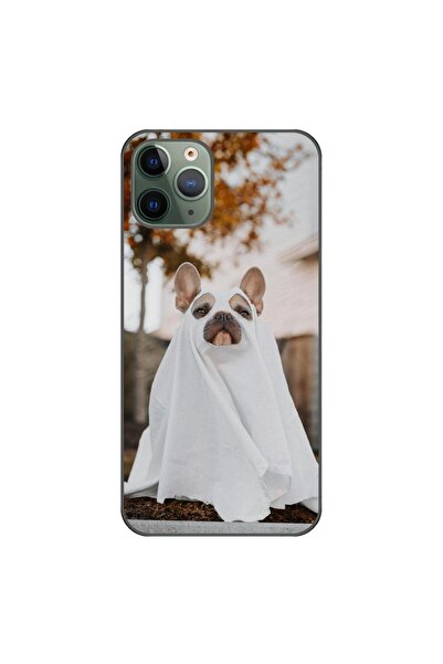 OEM Husa compatibila cu Apple iPhone 11 Pro Max Silicon Gel Tpu Model Hallowe...