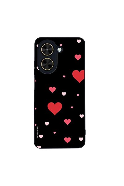 Sonique Θήκη Heart Series για Xiaomi Poco C71 4G Μαύρο