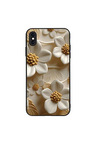 Sonique Θήκη 3D Flower Series για Apple iPhone XS MAX Λευκό