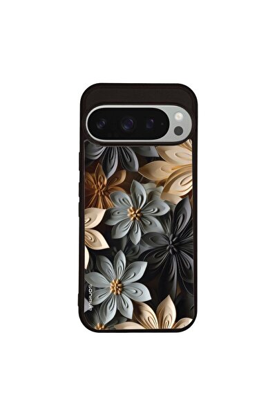 Sonique Θήκη 3D Flower Series για Google Pixel 9 Pro 5G Γκρι