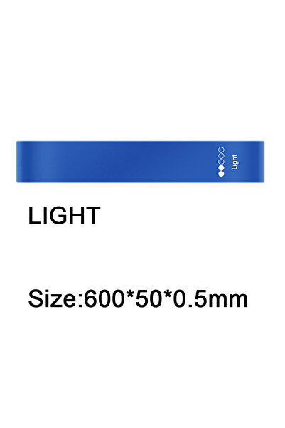 Choice4 blue Fitness Elastic Band Resistance Band Yoga Exercise Training Gym ...