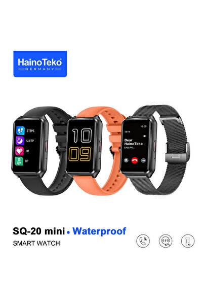 HAINOTEKO SQ-20 Mini Waterproof Design Smart Watch with AMOLED Display Blueto...