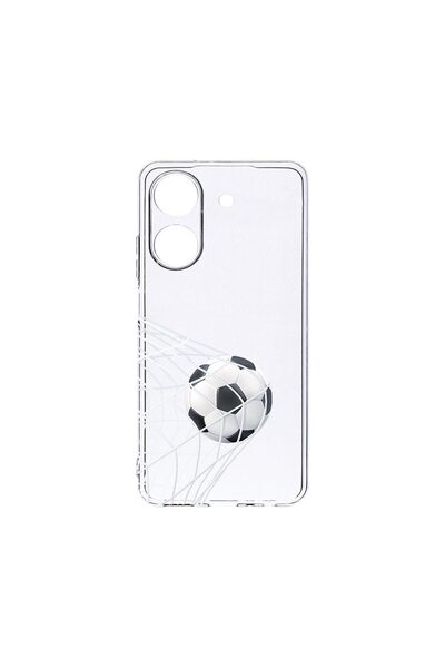bestcase Διαφανής Θήκη Σιλικόνης 2MM, Συμβατή με Xiaomi Redmi 13C, Ποδόσφαιρο...