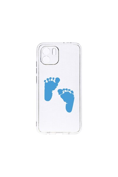 bestcase Διαφανής Θήκη Σιλικόνης 2MM, Συμβατή με Xiaomi Redmi A1, Σχέδιο Ποδι...