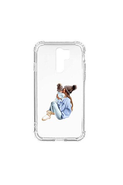 bestcase Θήκη Αντικραδασμική Σιλικόνης Συμβατή με Xiaomi Redmi 9, Μαμά με Αγό...