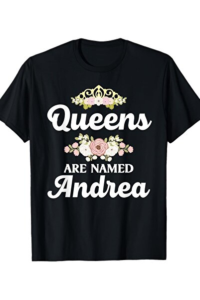 Soft Luxe تي شيرت رجالي بنمط Fun Queen Andrea